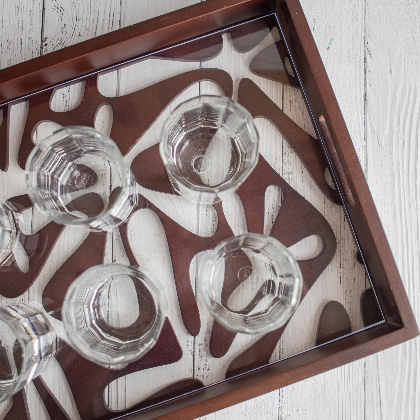 Phulvari : Laser Cute Designer Wooden Serving Trays