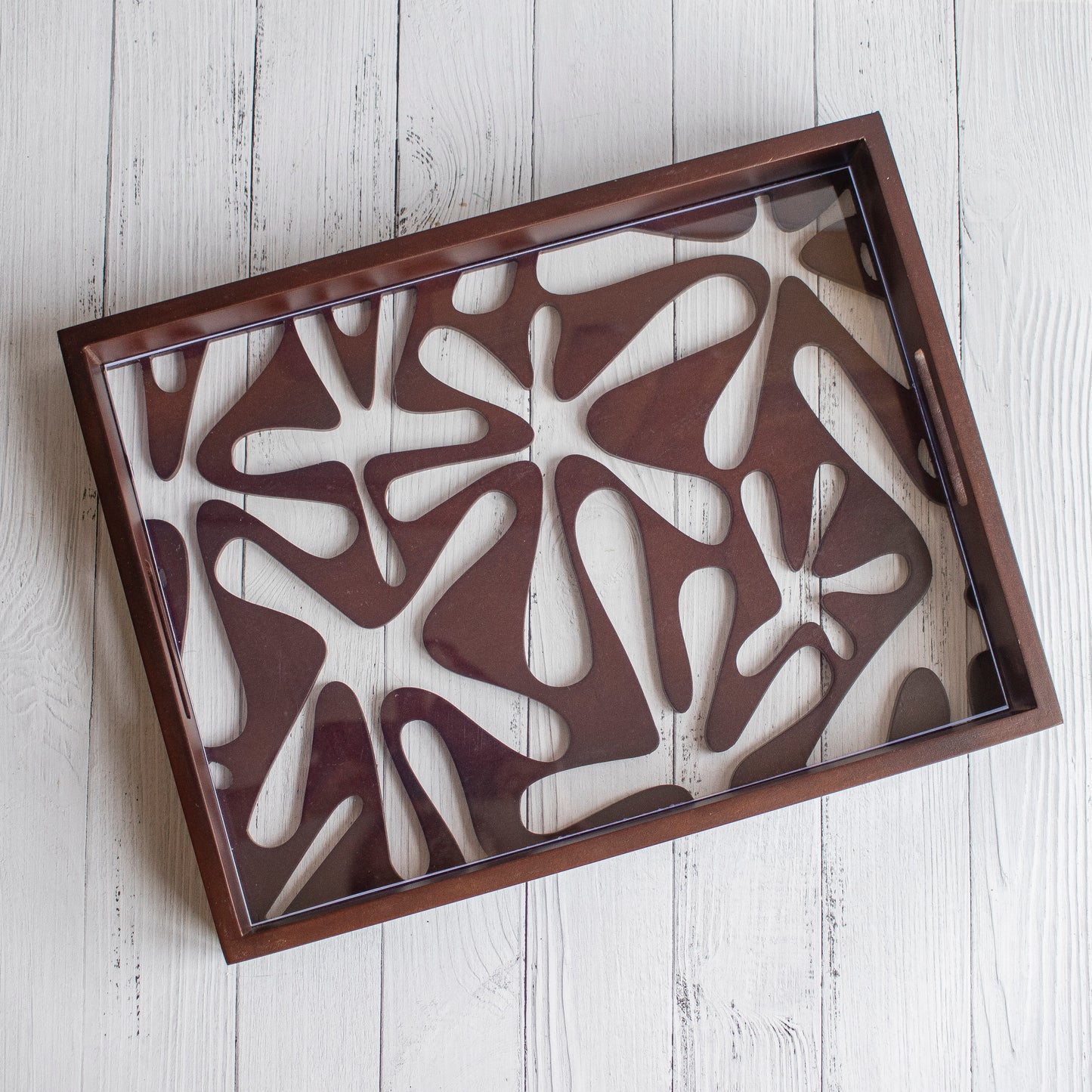 Phulvari : Laser Cute Designer Wooden Serving Trays