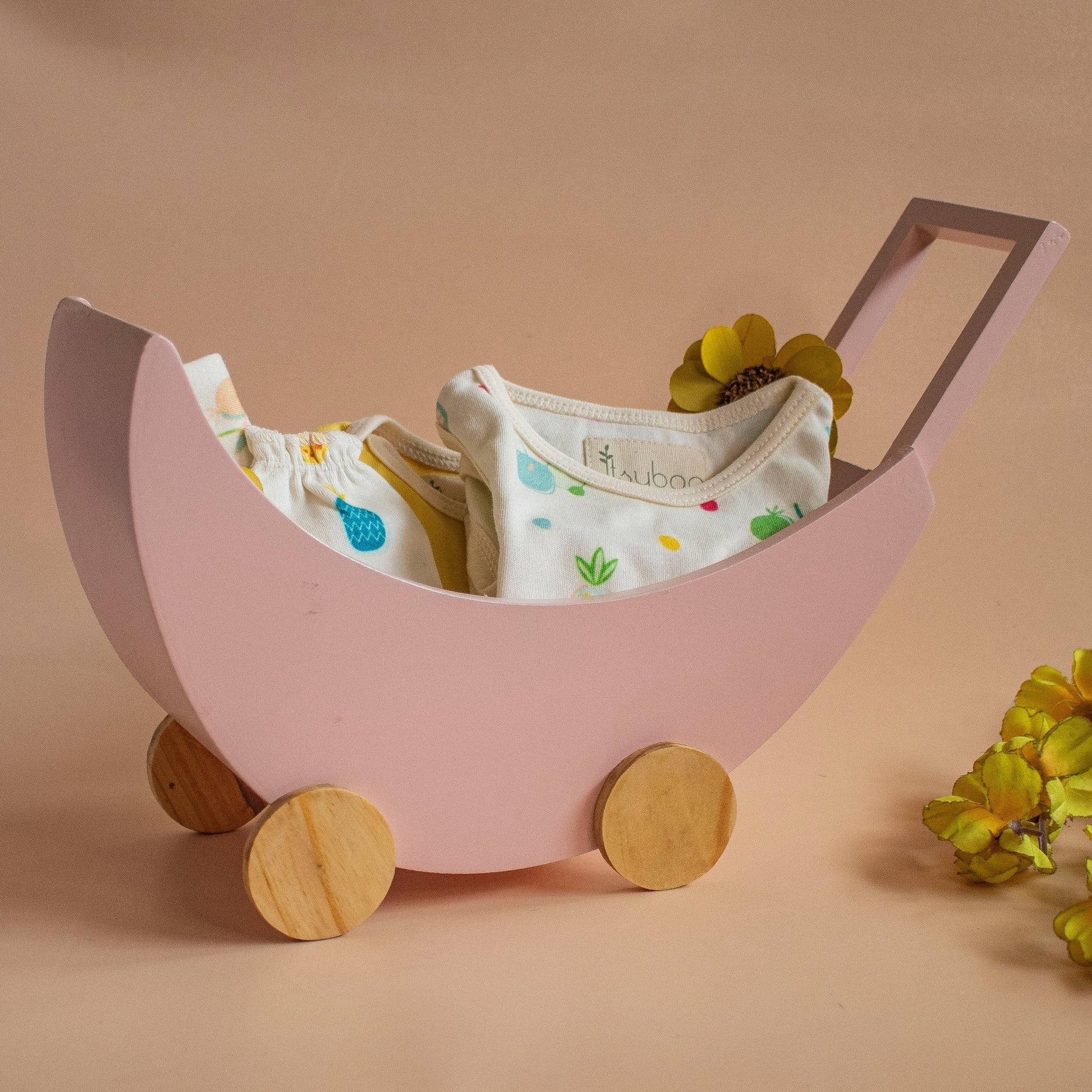 Baby Cot Basket For Baby Shower Gifitng - Ebony WoodcraftsConcept Gifting Bases