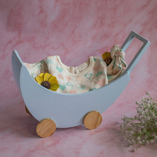 Baby Cot Basket For Baby Shower Gifitng - Ebony WoodcraftsConcept Gifting Bases