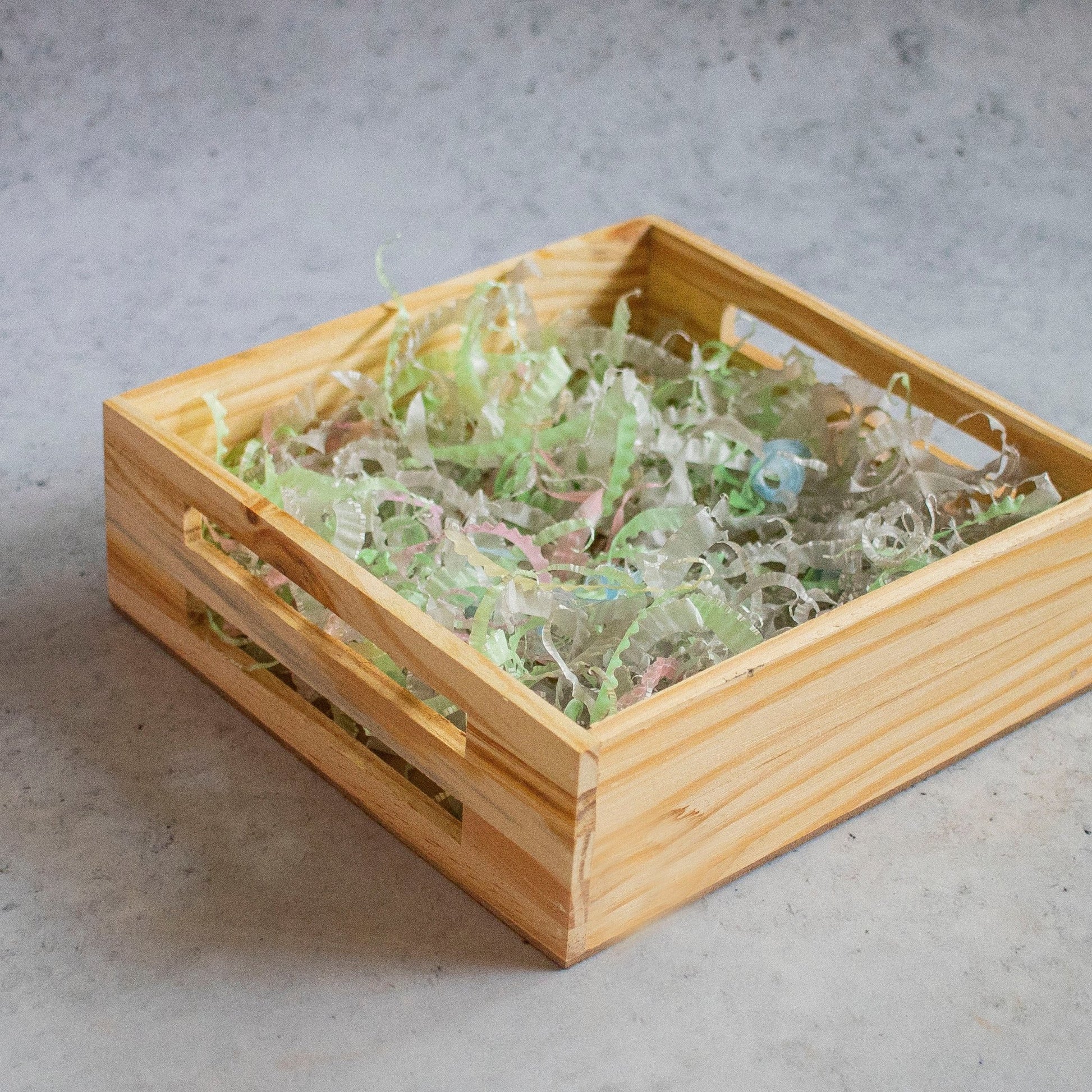 Classic Pinewood Square Tray - Ebony WoodcraftsCrates