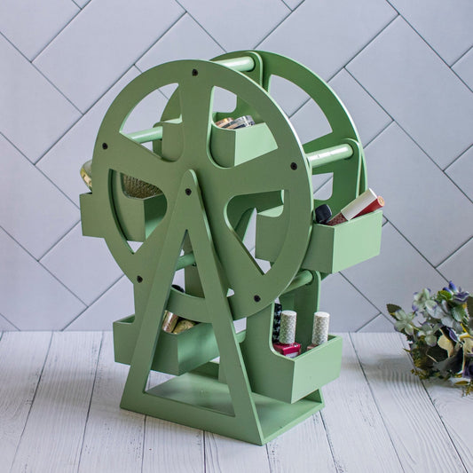 Cosmetic Jhula : Revolving Ferris Wheel - Ebony WoodcraftsDisplay Stands
