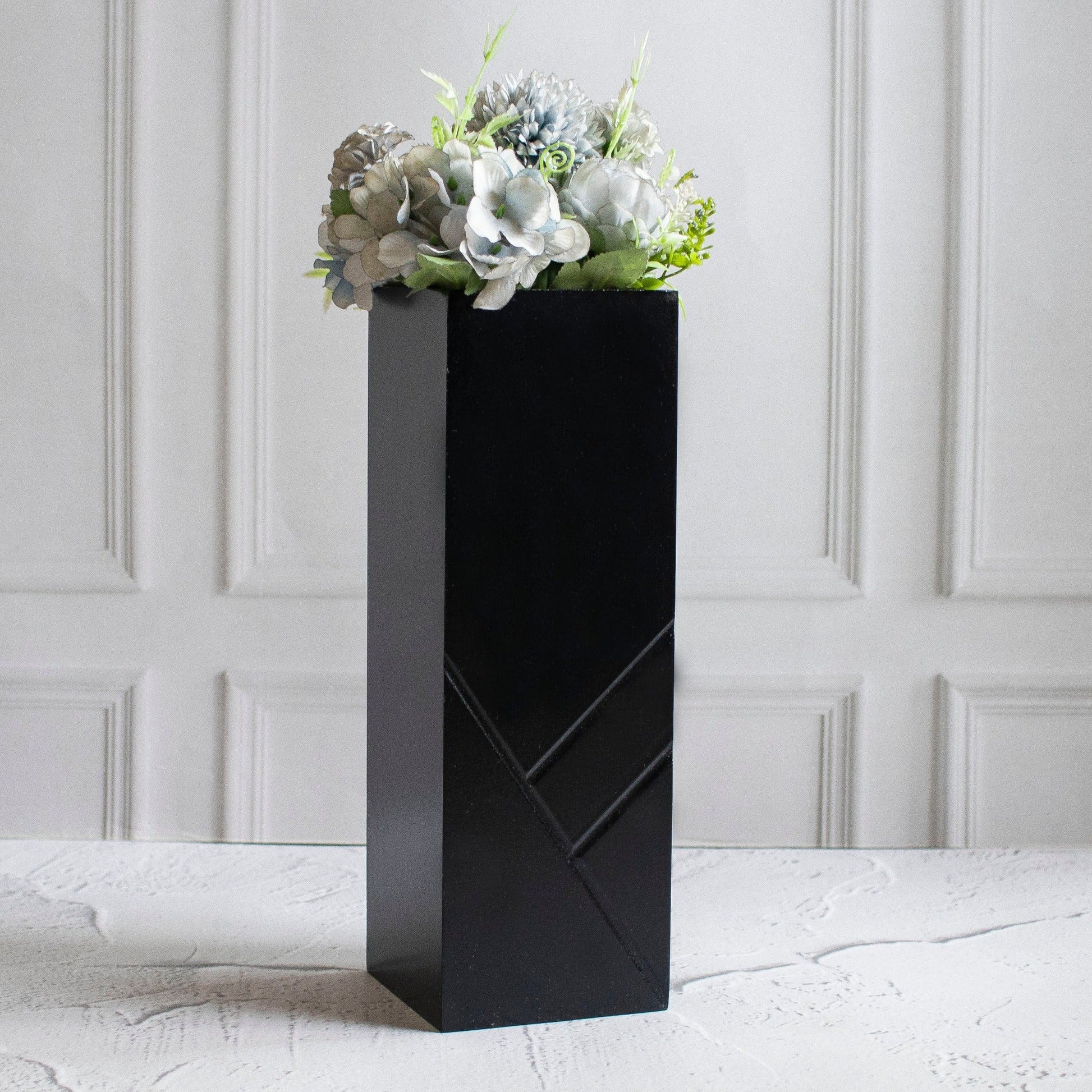 Cuboidal Flower Vase - Ebony WoodcraftsVases