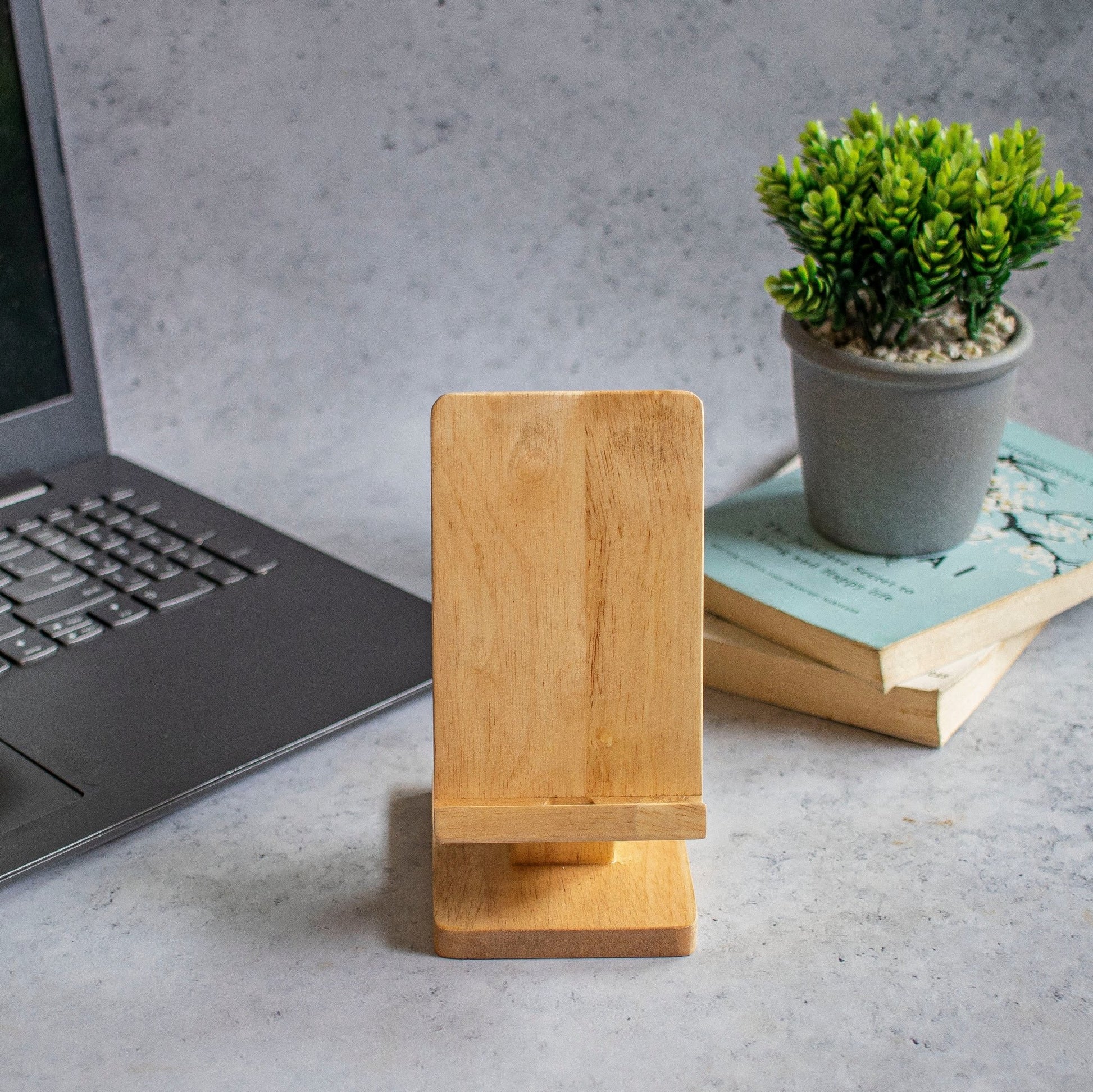 'Decker' : Hands-Free Phone Holder - Ebony WoodcraftsMobile Stands
