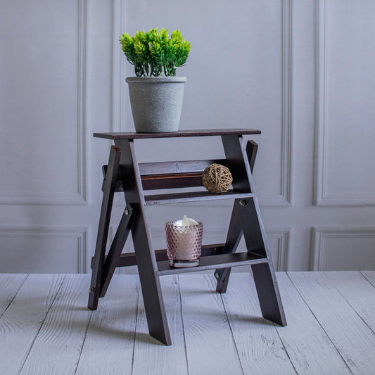 Ghoranchi: Polished Mini Ladders - Ebony WoodcraftsDisplay Stands