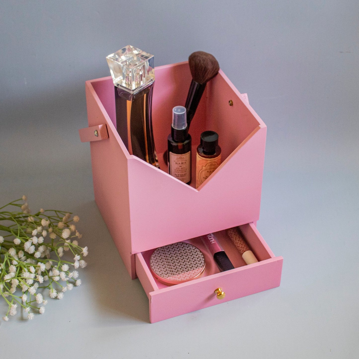 Legally Pink: Cosmetic Storage box - Ebony WoodcraftsBoxes