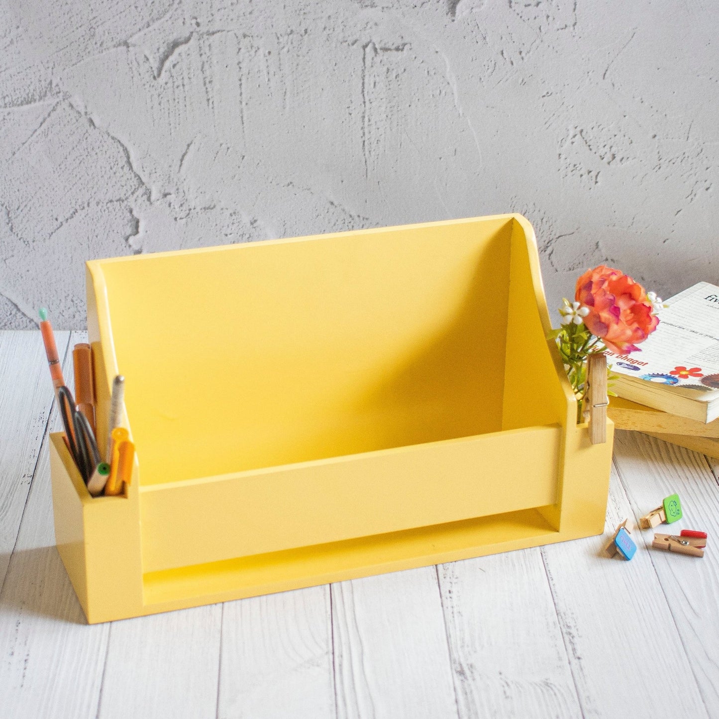 Mini Book Shelf - Ebony WoodcraftsDecor and Utility