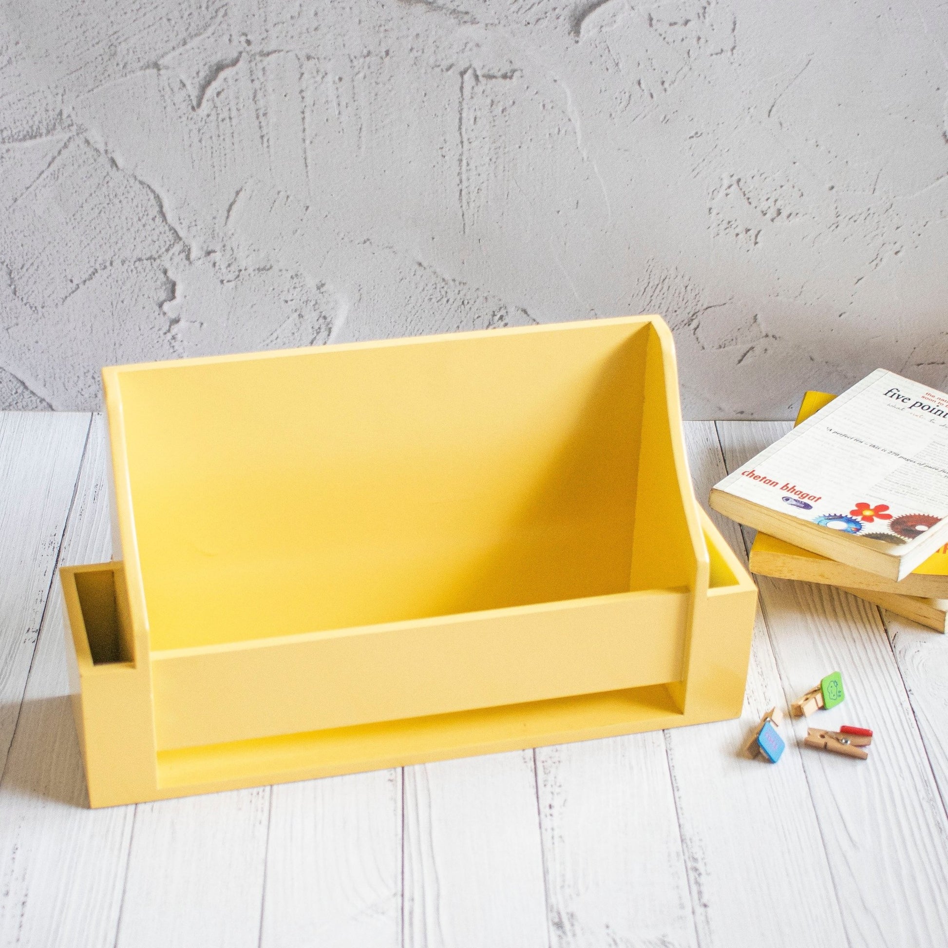 Mini Book Shelf - Ebony WoodcraftsDecor and Utility