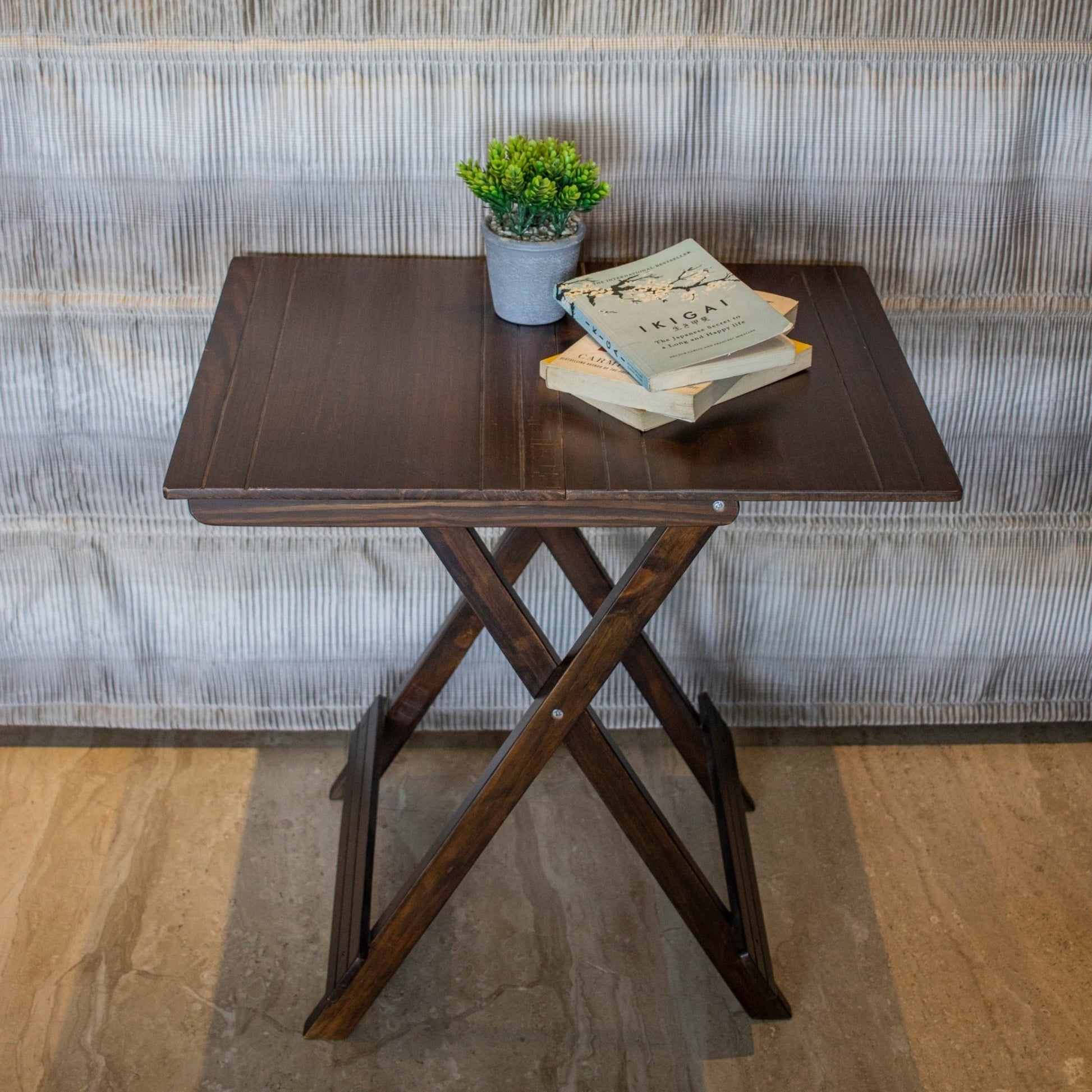 Nihar - Solid Wood Sofa Desks - Ebony WoodcraftsFolding Tables, Side Tables, End Table