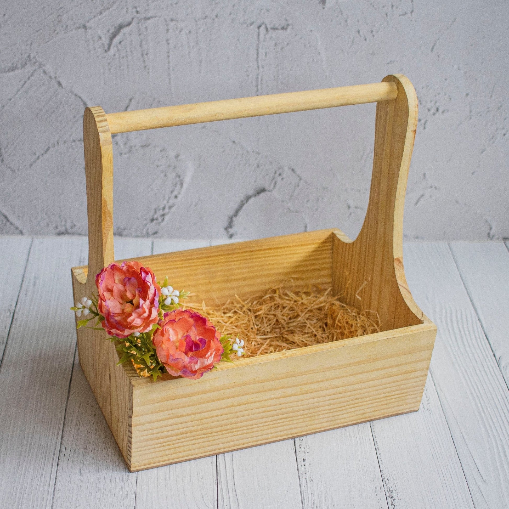Pine Gifting Basket - Ebony WoodcraftsGifting Baskets
