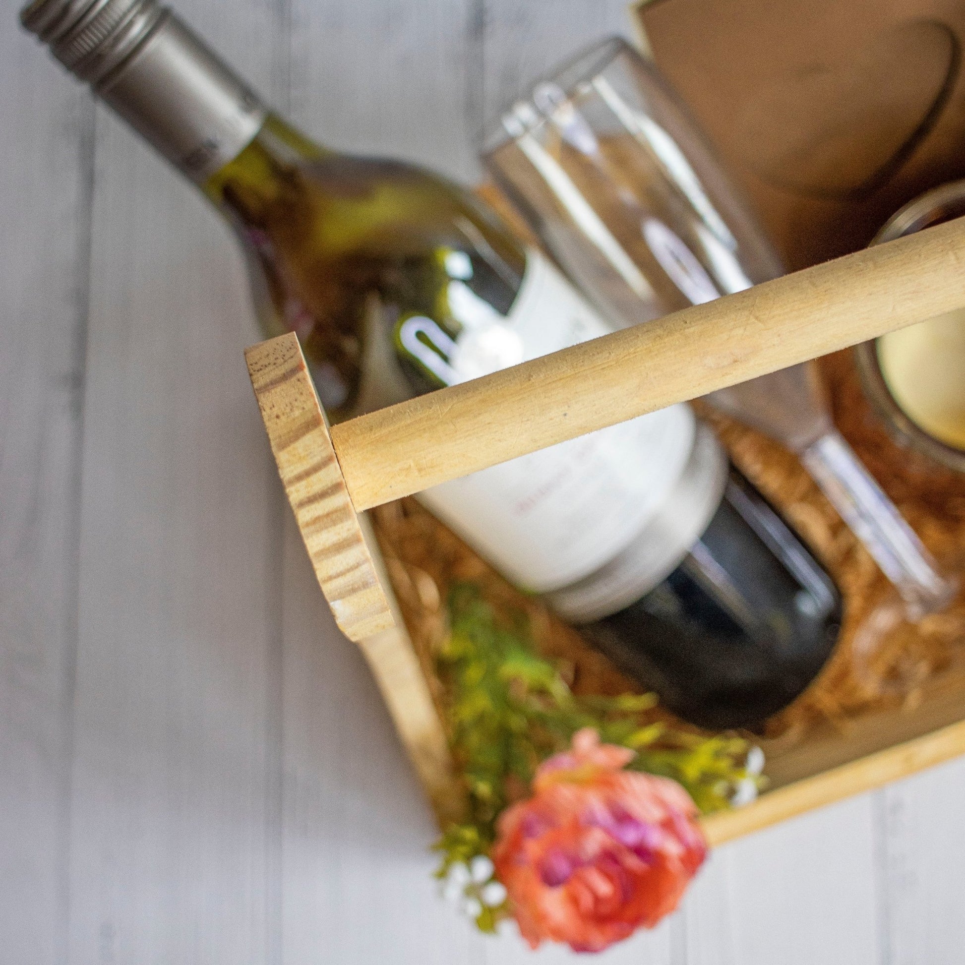 Pine Gifting Basket - Ebony WoodcraftsGifting Baskets