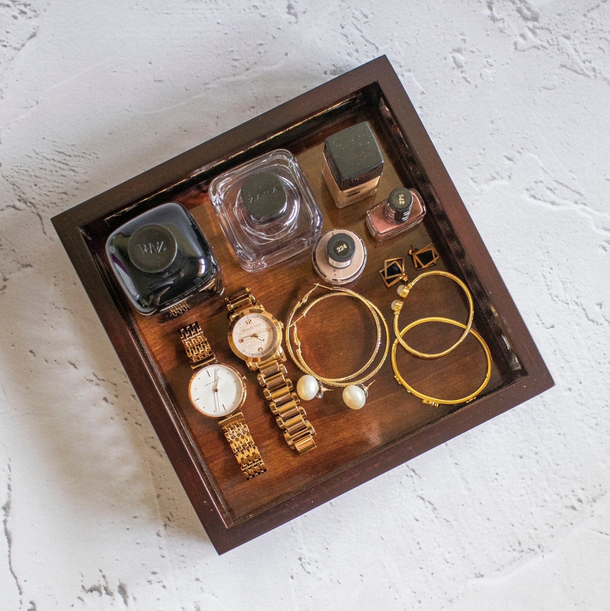 Rattan Storage and Serving tray - Ebony WoodcraftsServing Trays