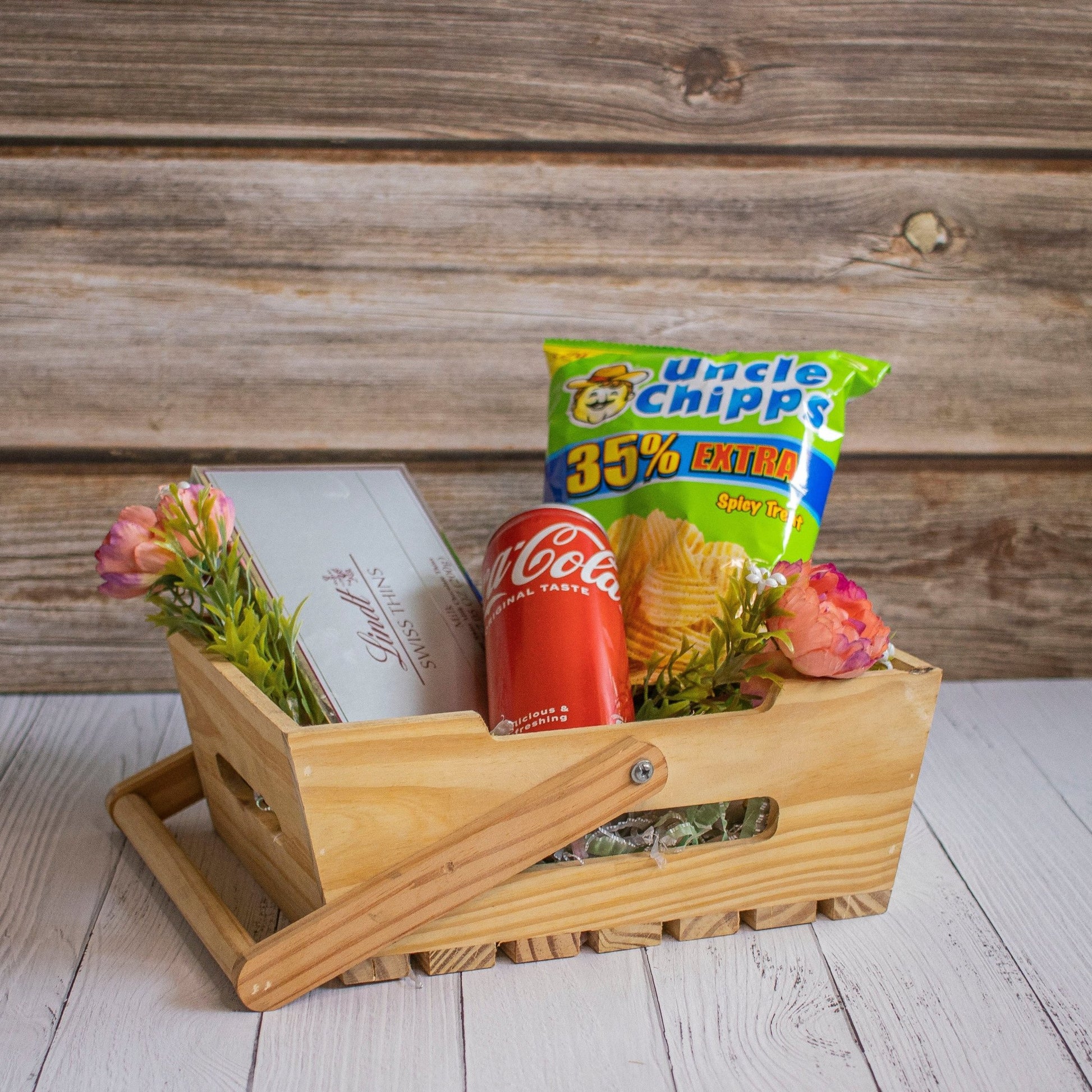 Red Riding Hood : Pine Wood Gifting Baskets - Ebony WoodcraftsGifting Baskets