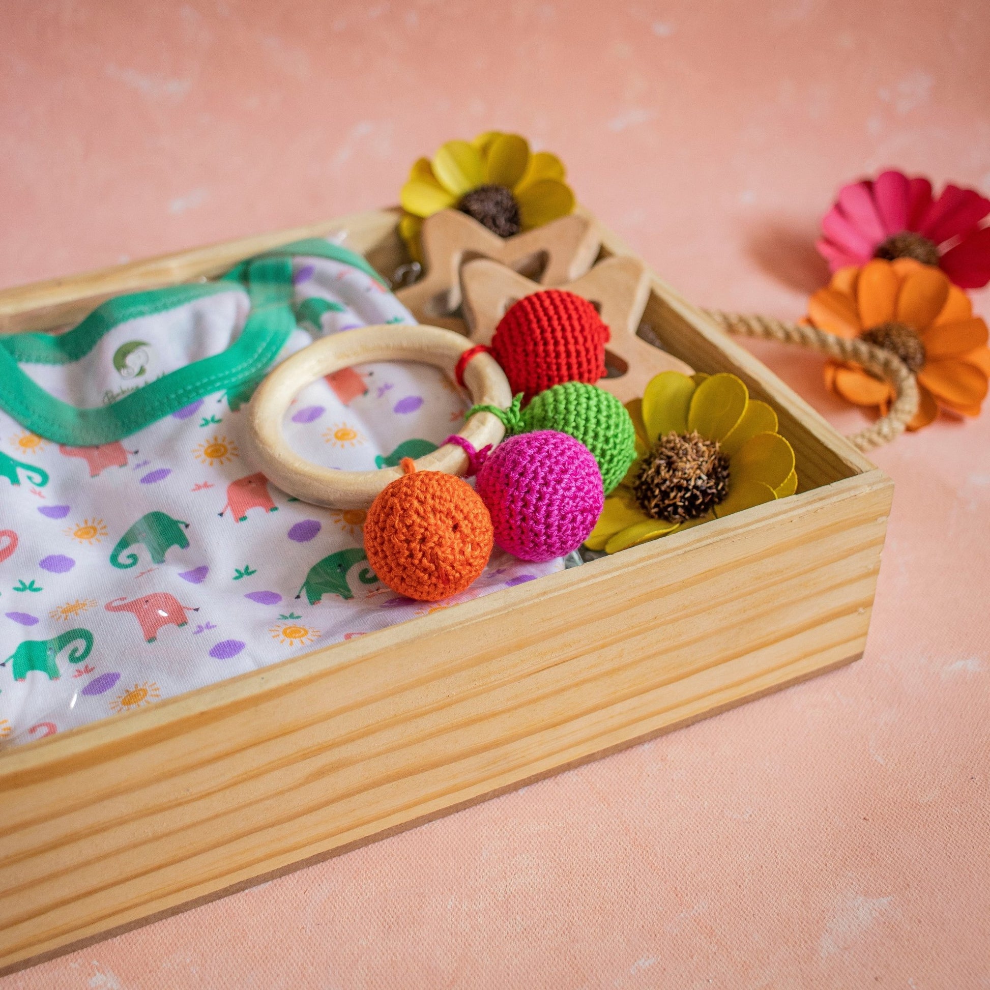 Rope Baskets : Pinewood Gift Curation Baskets - Ebony WoodcraftsGifting Baskets