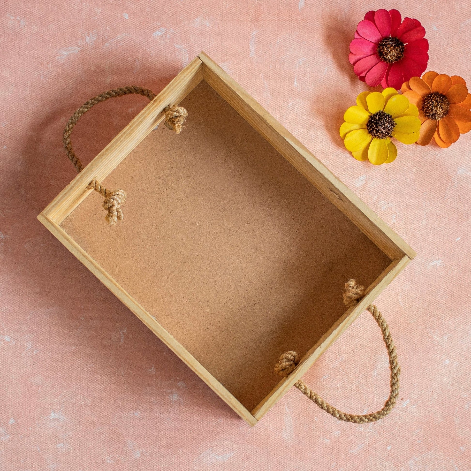 Rope Baskets : Pinewood Gift Curation Baskets - Ebony WoodcraftsGifting Baskets