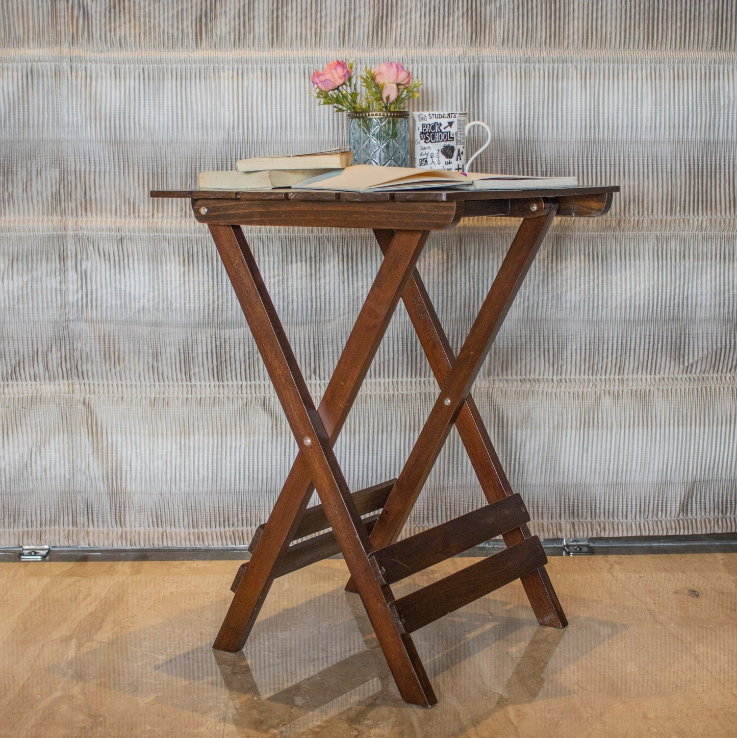Shokale : Foldable Tables for your morning reading. - Ebony WoodcraftsFolding Tables, Side Tables, End Table