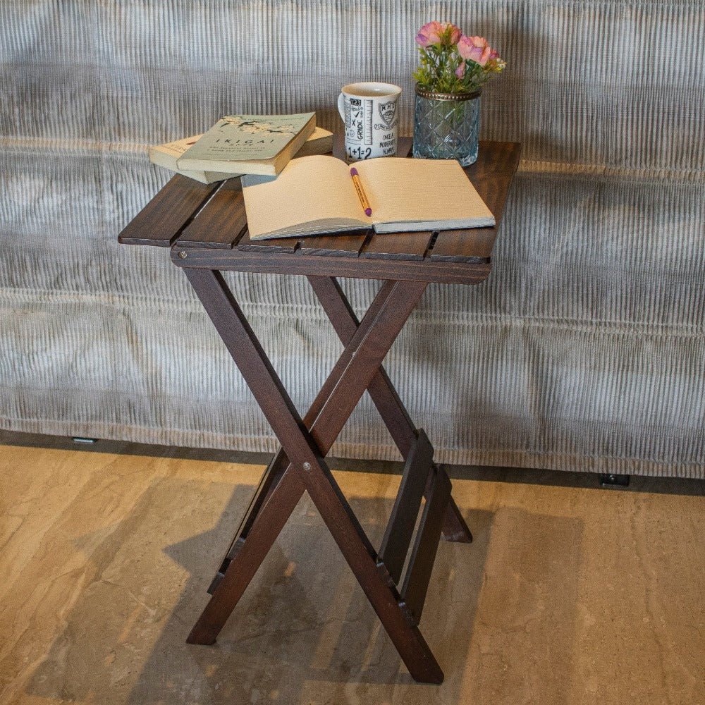 Shokale : Foldable Tables for your morning reading. - Ebony WoodcraftsFolding Tables, Side Tables, End Table