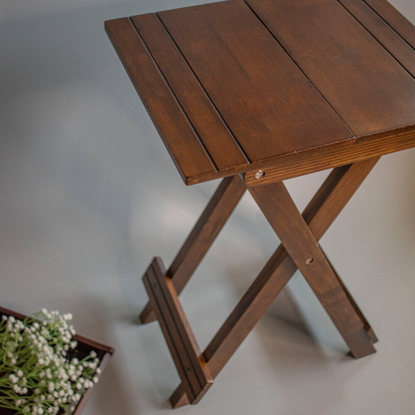 Sirhana : Mini Bedside End Tables - Ebony WoodcraftsFolding Tables, Side Tables, End Table