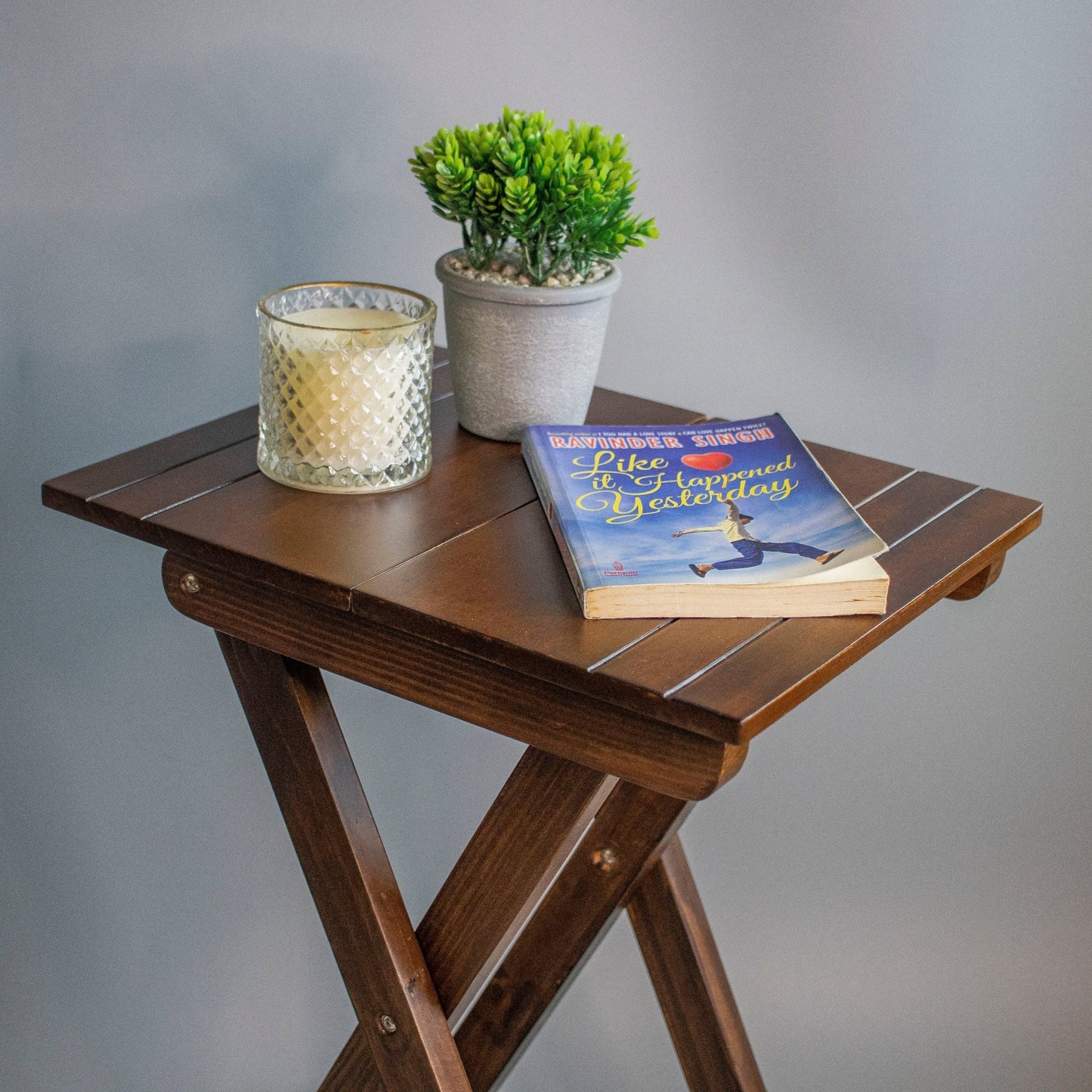 Sirhana : Mini Bedside End Tables - Ebony WoodcraftsFolding Tables, Side Tables, End Table