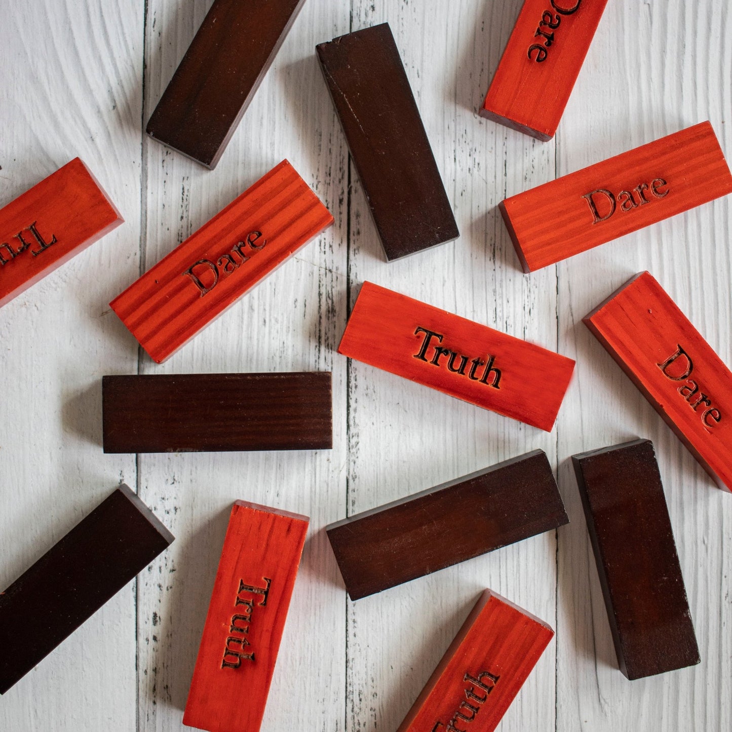Stacko : Truth Or Dare Stacking Game - Ebony Woodcraftswooden toys