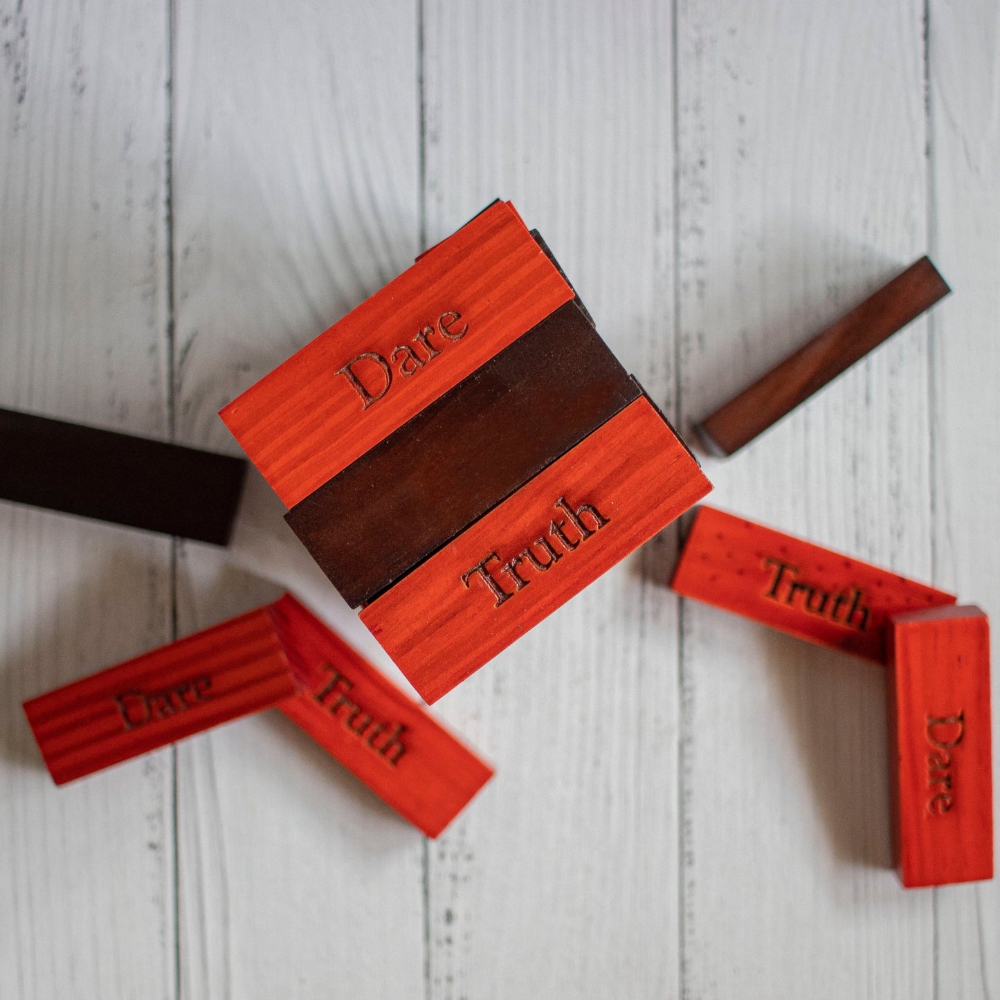 Stacko : Truth Or Dare Stacking Game - Ebony Woodcraftswooden toys
