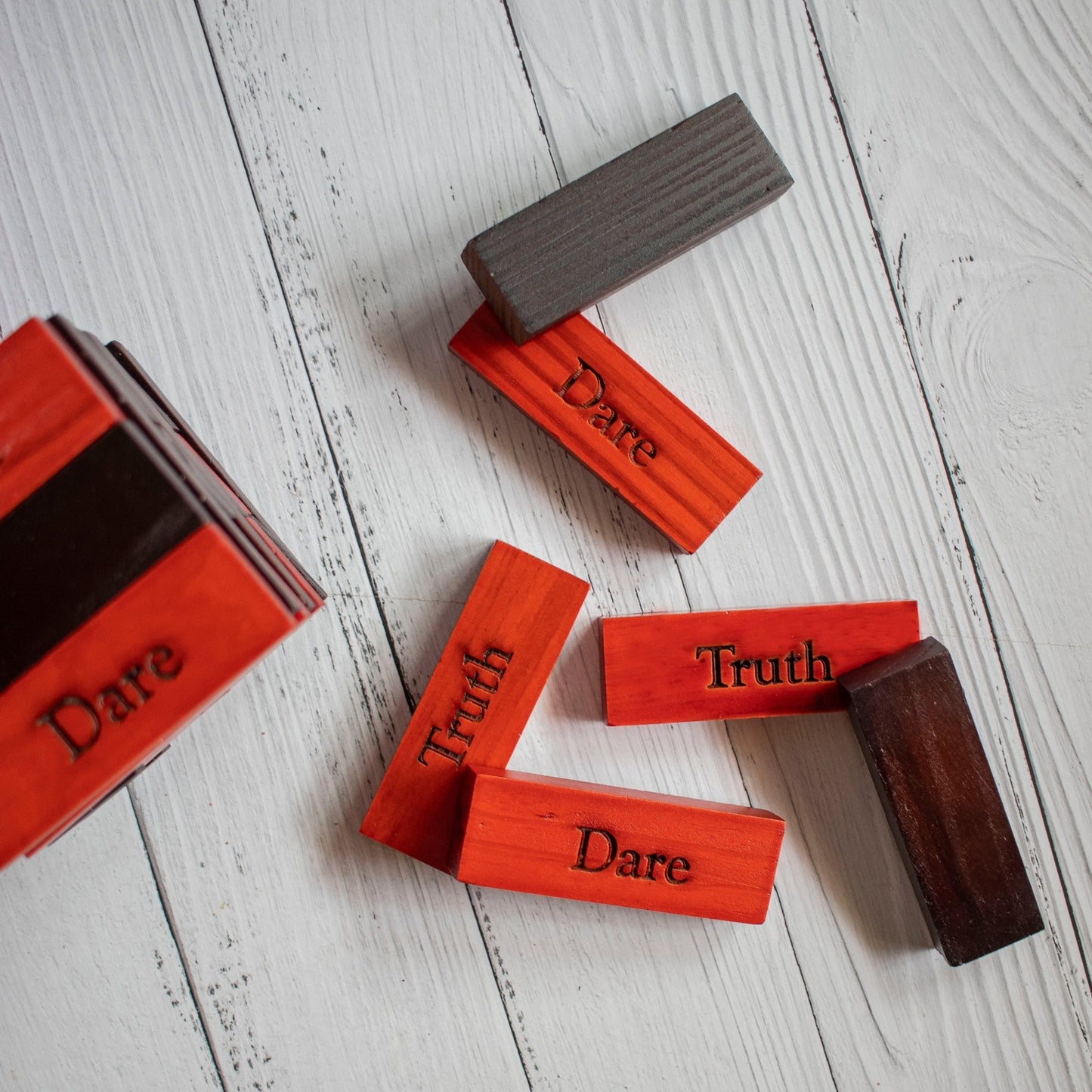 Stacko : Truth Or Dare Stacking Game - Ebony Woodcraftswooden toys