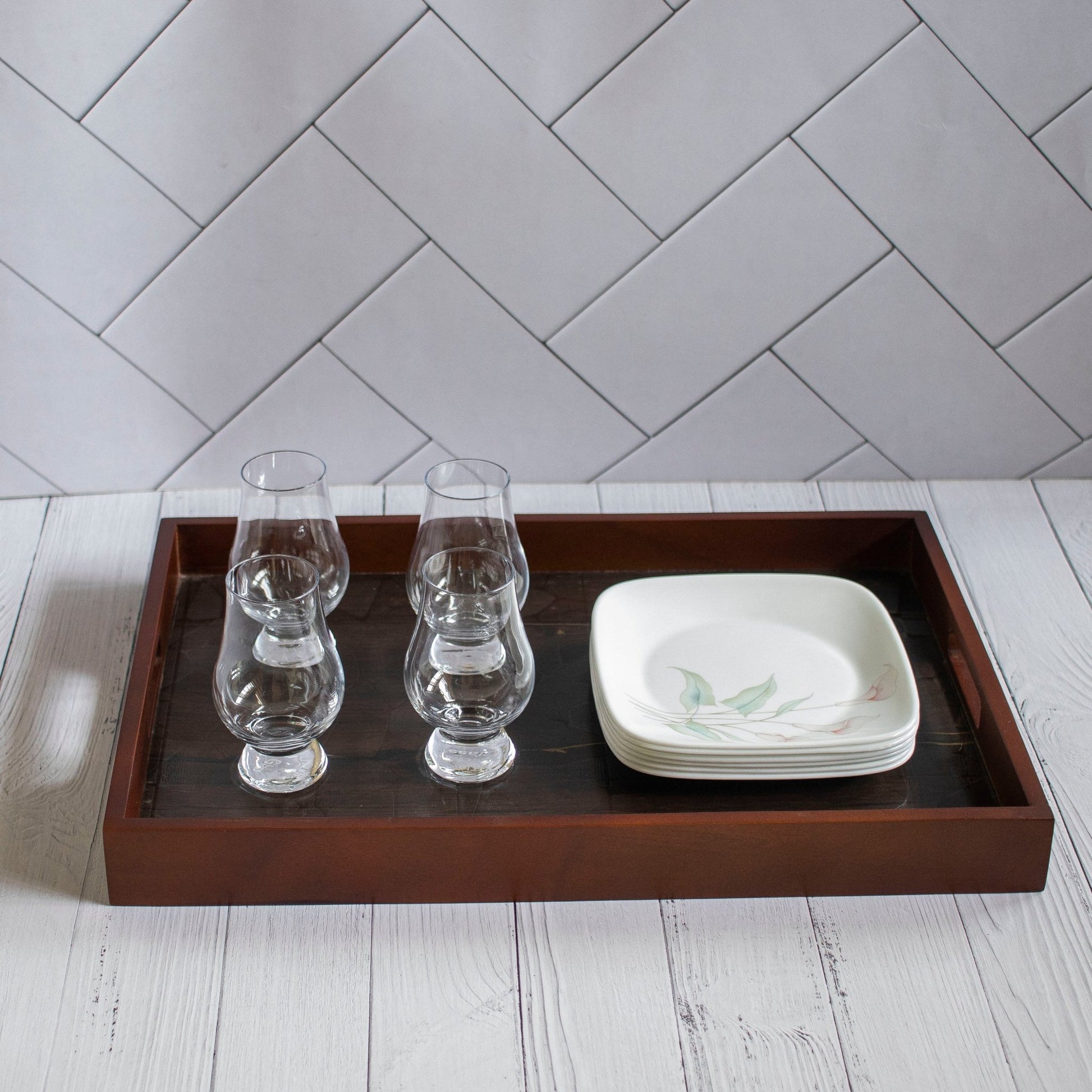 Utsav - Wooden Serving Trays | Ebony Woodcrafts - Ebony WoodcraftsServing Tray