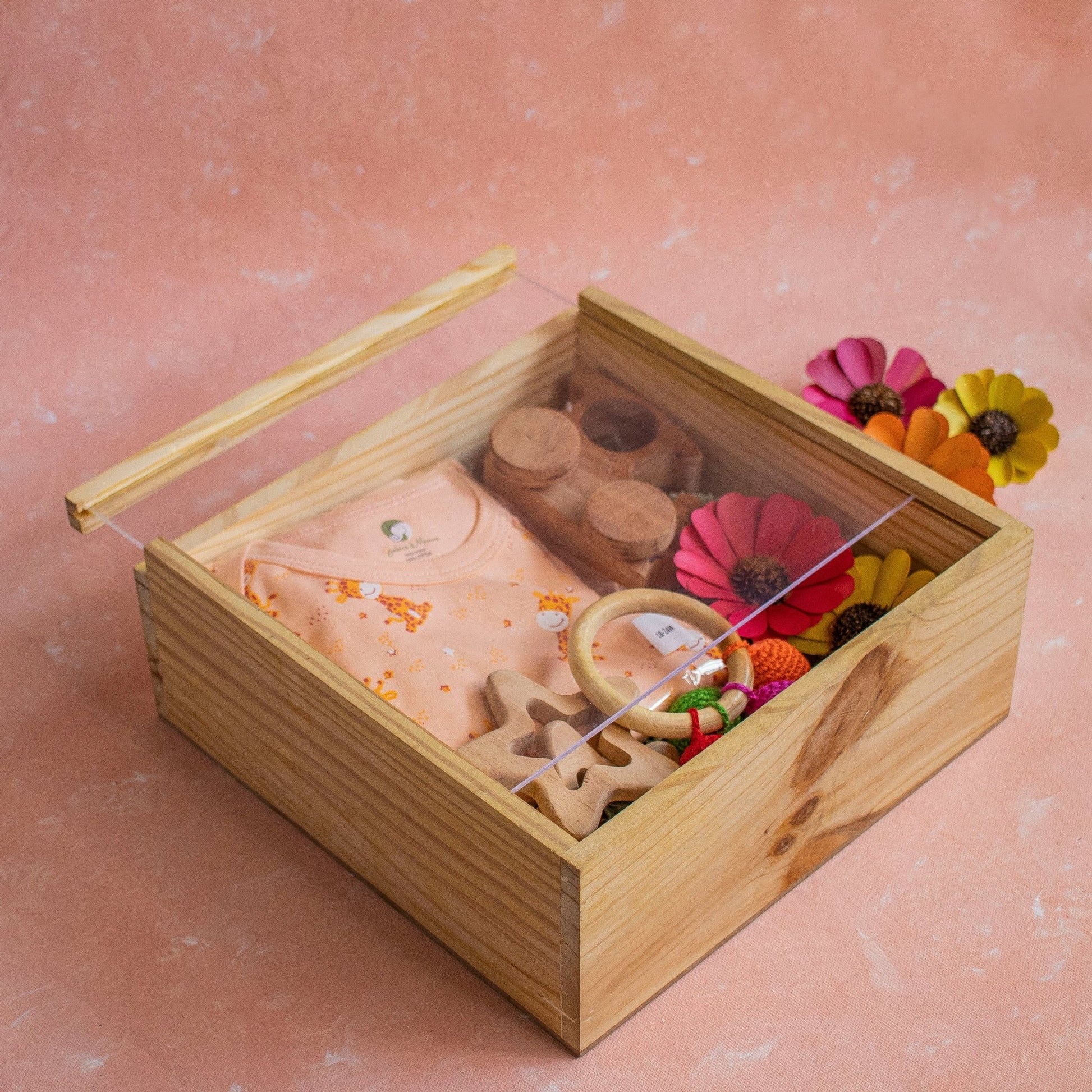 Wooden Boxes With Transparent Lids - Ebony Woodcrafts