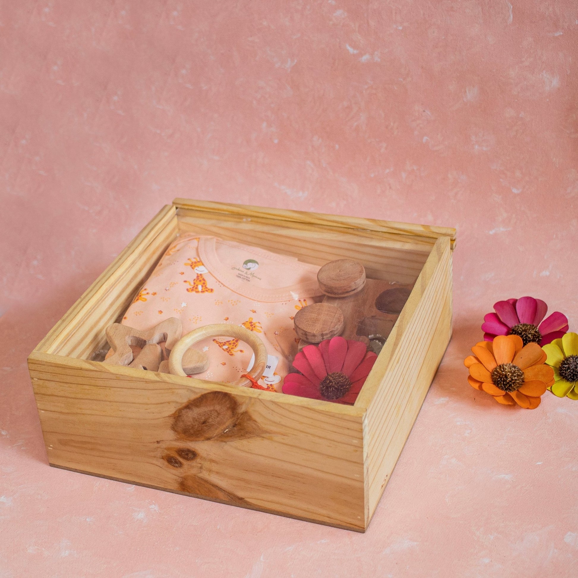 Wooden Boxes With Transparent Lids - Ebony Woodcrafts