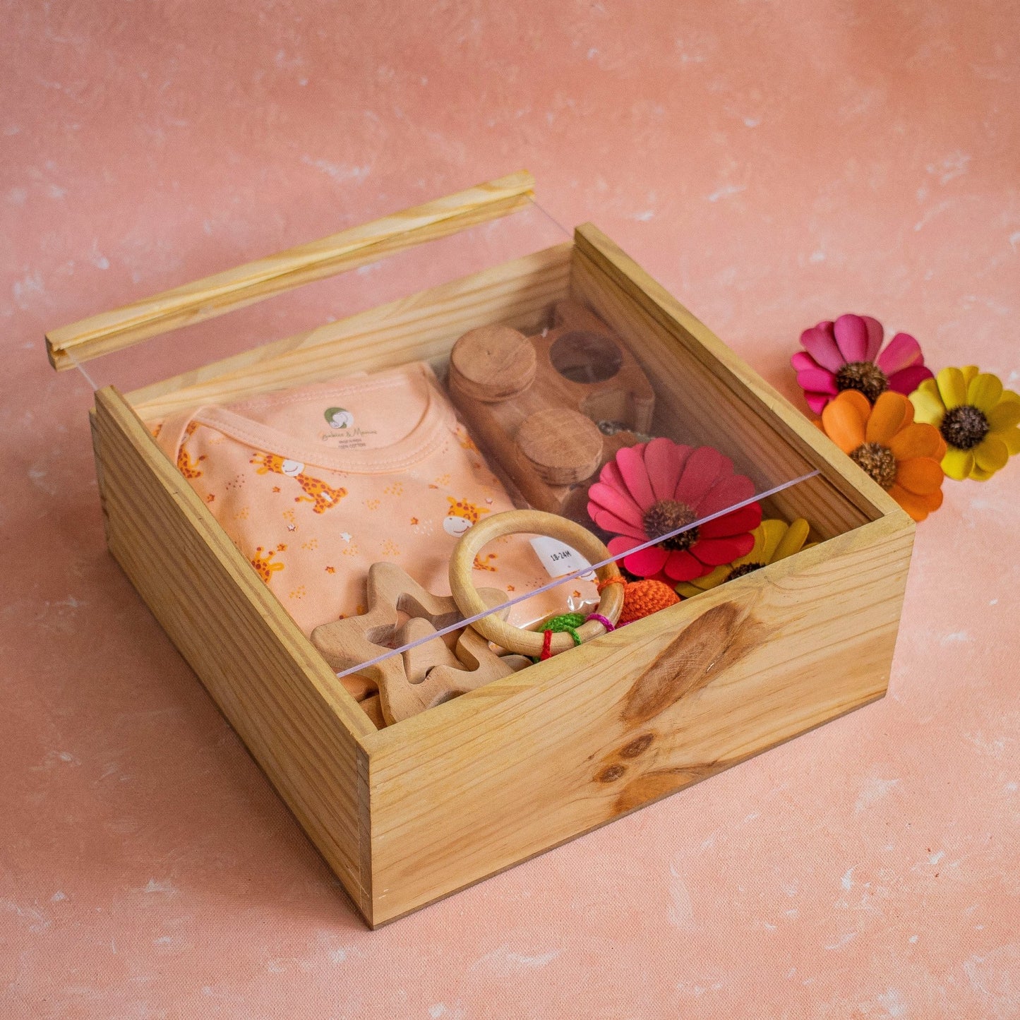 Wooden Boxes With Transparent Lids - Ebony Woodcrafts