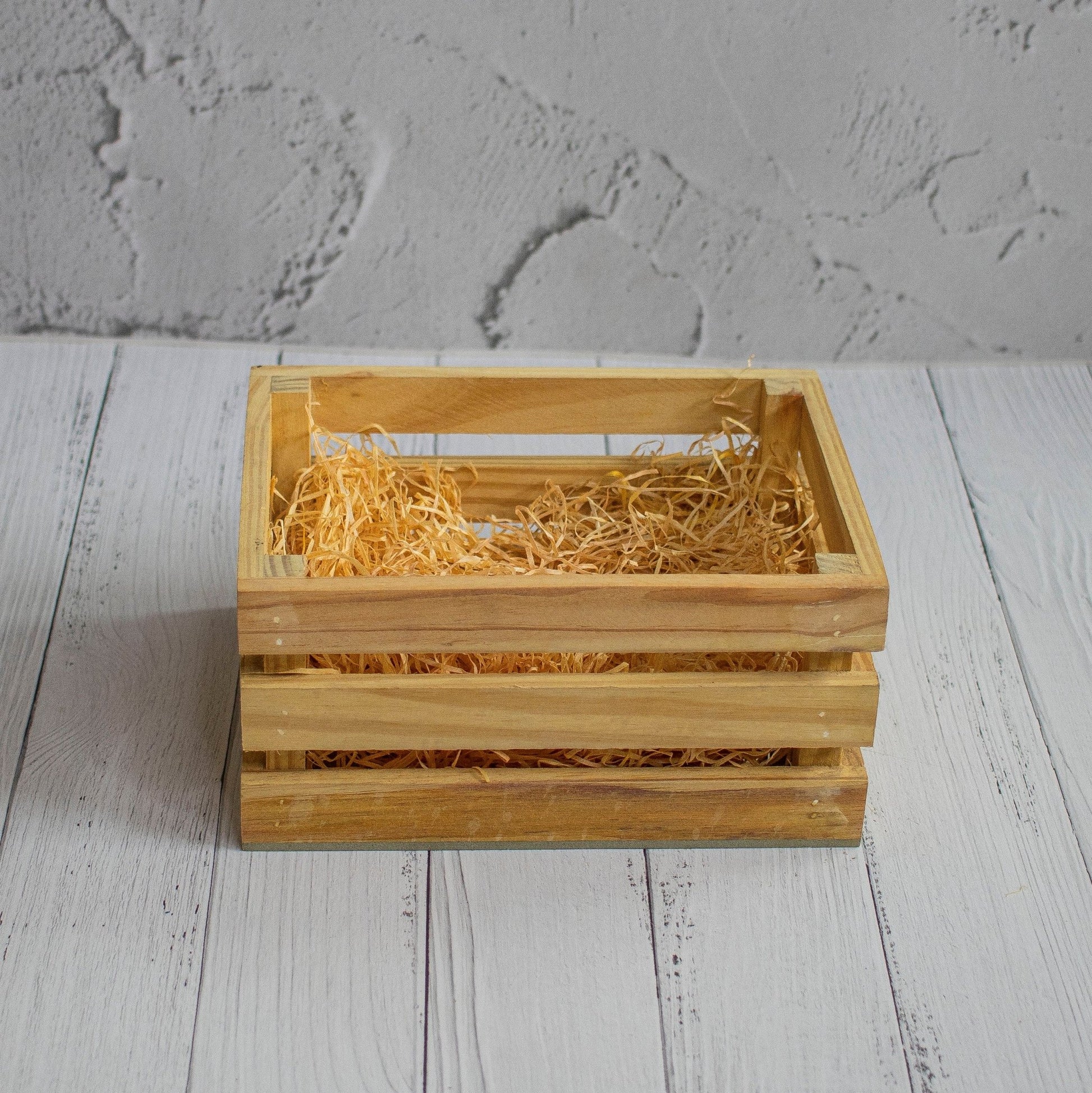 Wooden Mini Crates : Pinewood Crates for Gifting - Ebony WoodcraftsGifting Baskets