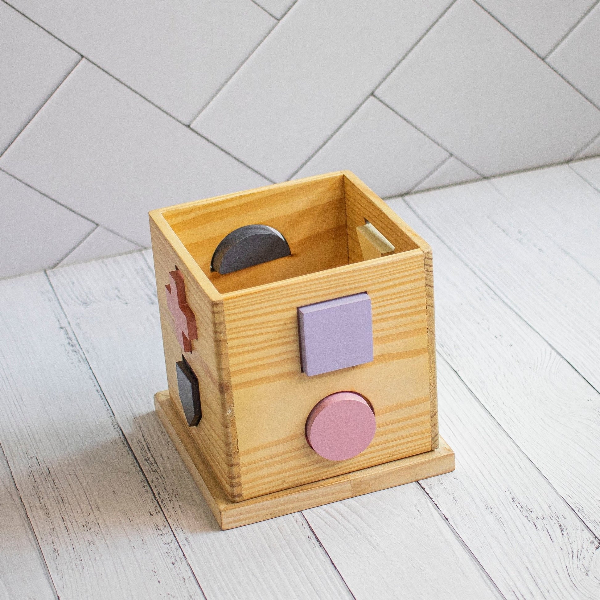 Wooden Shape Training Toy For Kids - Ebony Woodcraftswooden toys