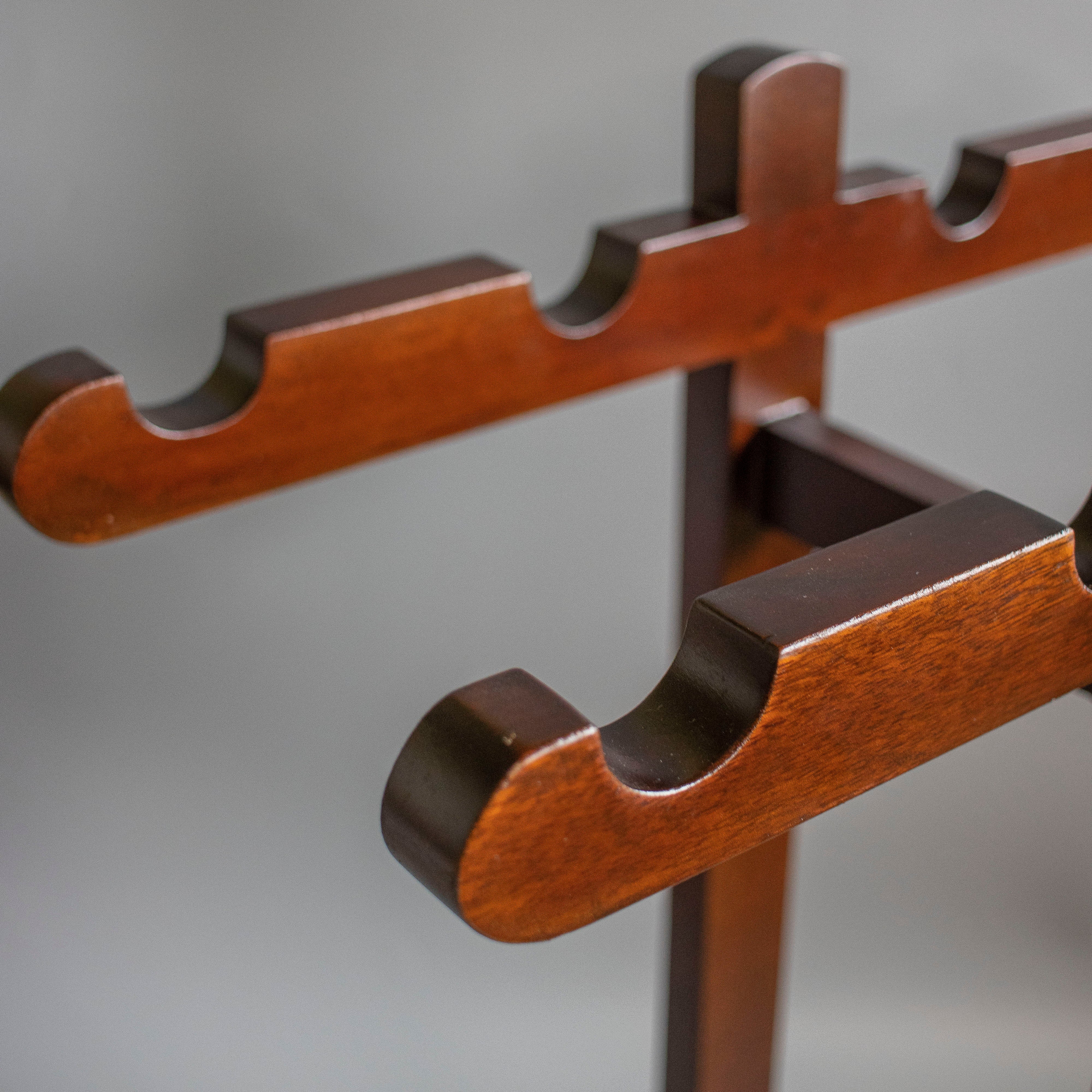 Folding Table Stands | Set of Four Tables – Ebony Woodcrafts