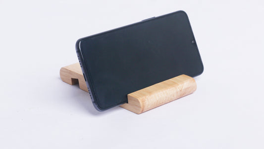"Slab": Wooden Mobile Stand