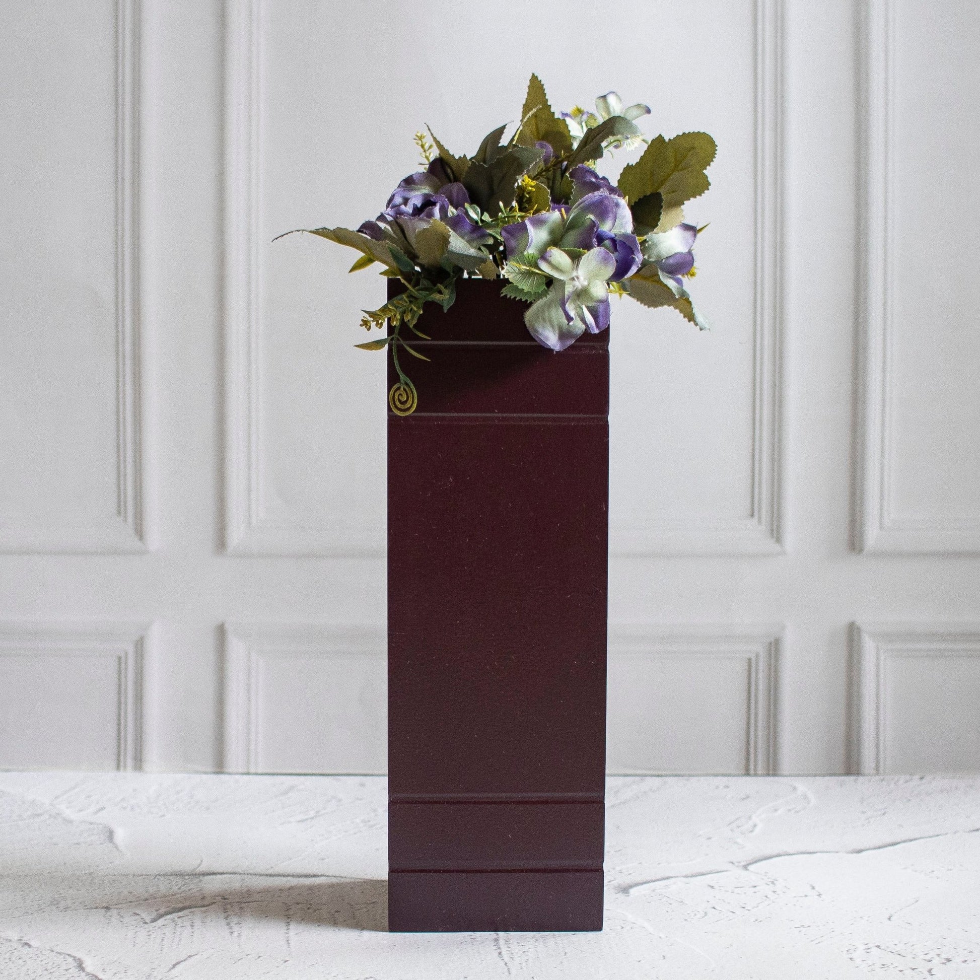Cuboidal Flower Vase - Ebony WoodcraftsVases