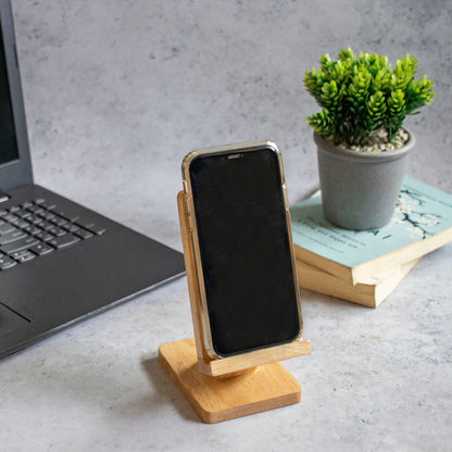 'Decker' : Hands-Free Phone Holder - Ebony WoodcraftsMobile Stands