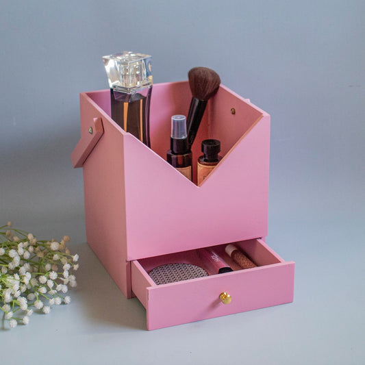 Legally Pink: Cosmetic Storage box - Ebony WoodcraftsBoxes