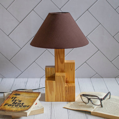 Manhattan Lamp - Ebony WoodcraftsDecor and Utility