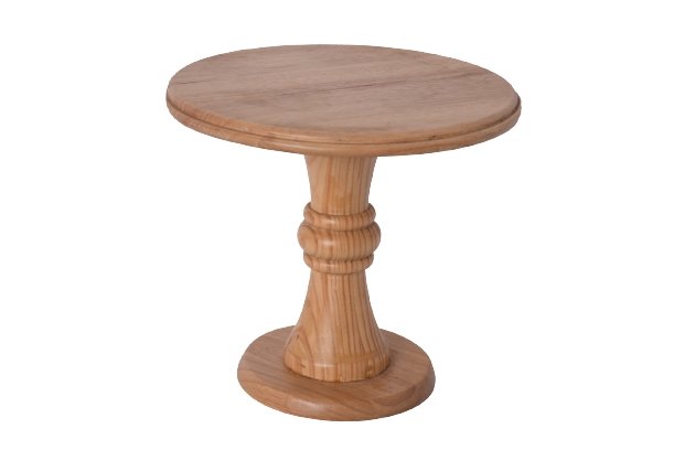 Buy ELLEMENTRY Black Carbon Ceramic And Wooden Cake Stand | Shoppers Stop