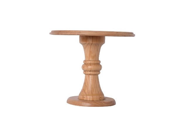 Ubhar: Wooden Cake Stand / Vase Stand - Ebony WoodcraftsDisplay Stands
