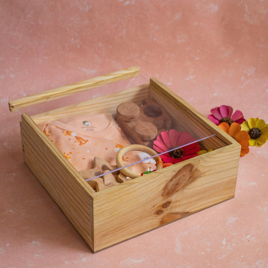 Wooden Boxes With Transparent Lids - Ebony Woodcrafts