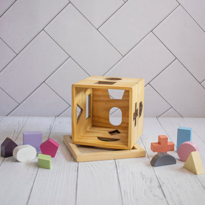 Wooden Shape Training Toy For Kids